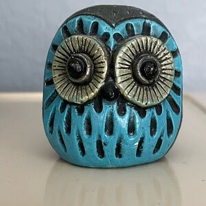 Sylvia Hood Original Owl Signed